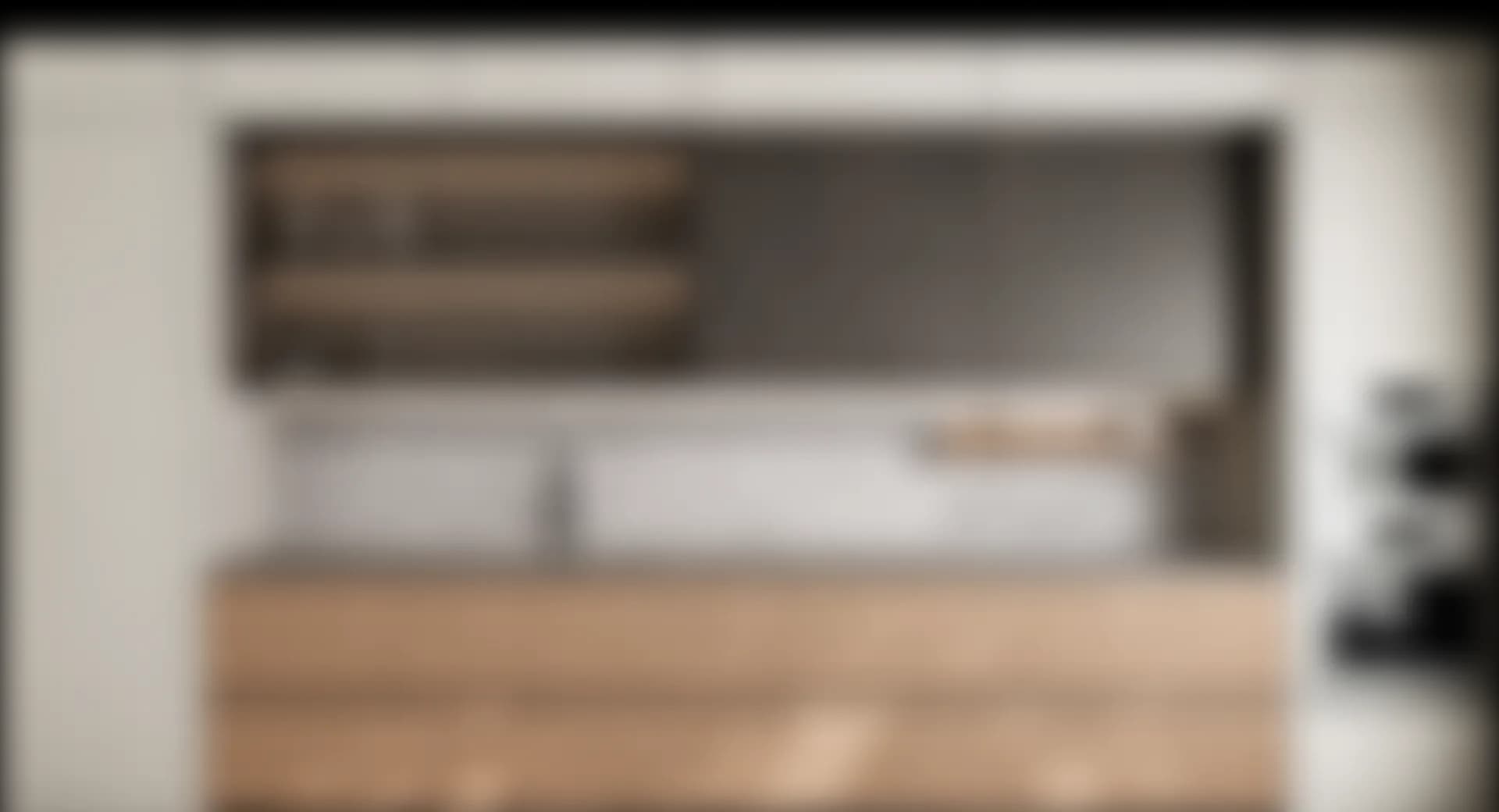 Modern cabinetry style banner